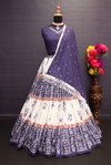 VC 18 Muslin Printed Lehenga With Blouse Dupatta Wholesale Market In Surat

